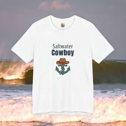 Saltwater Cowboy T-shirt - Coastal Freedom Collection