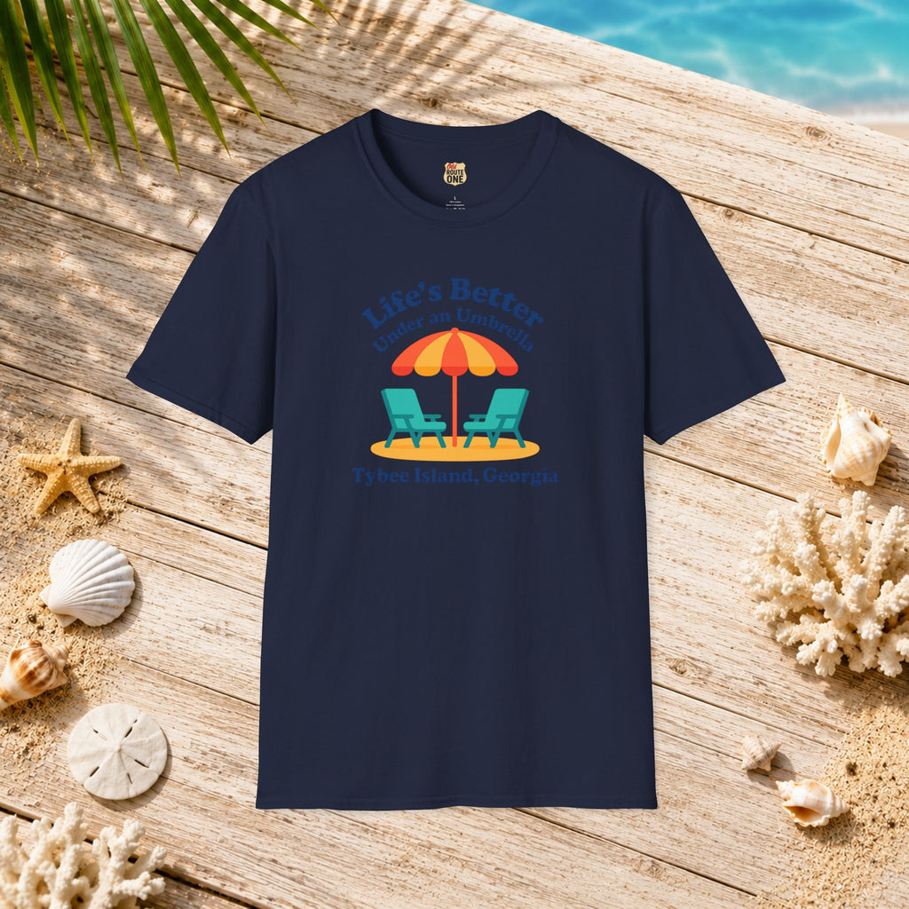Life's Better Under an Umbrella Tybee Island tee