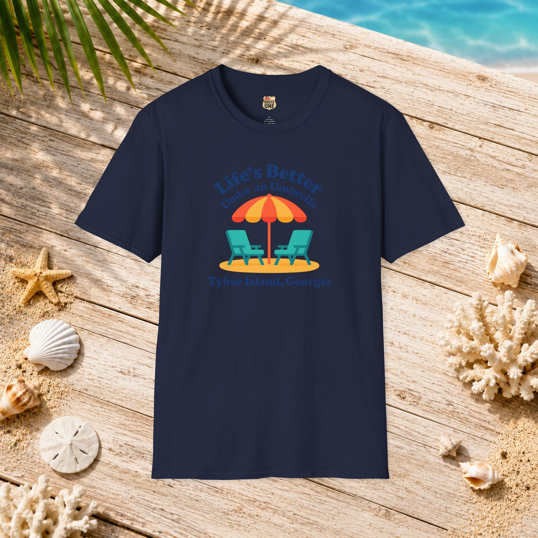 Life's Better Under an Umbrella Tybee Island tee