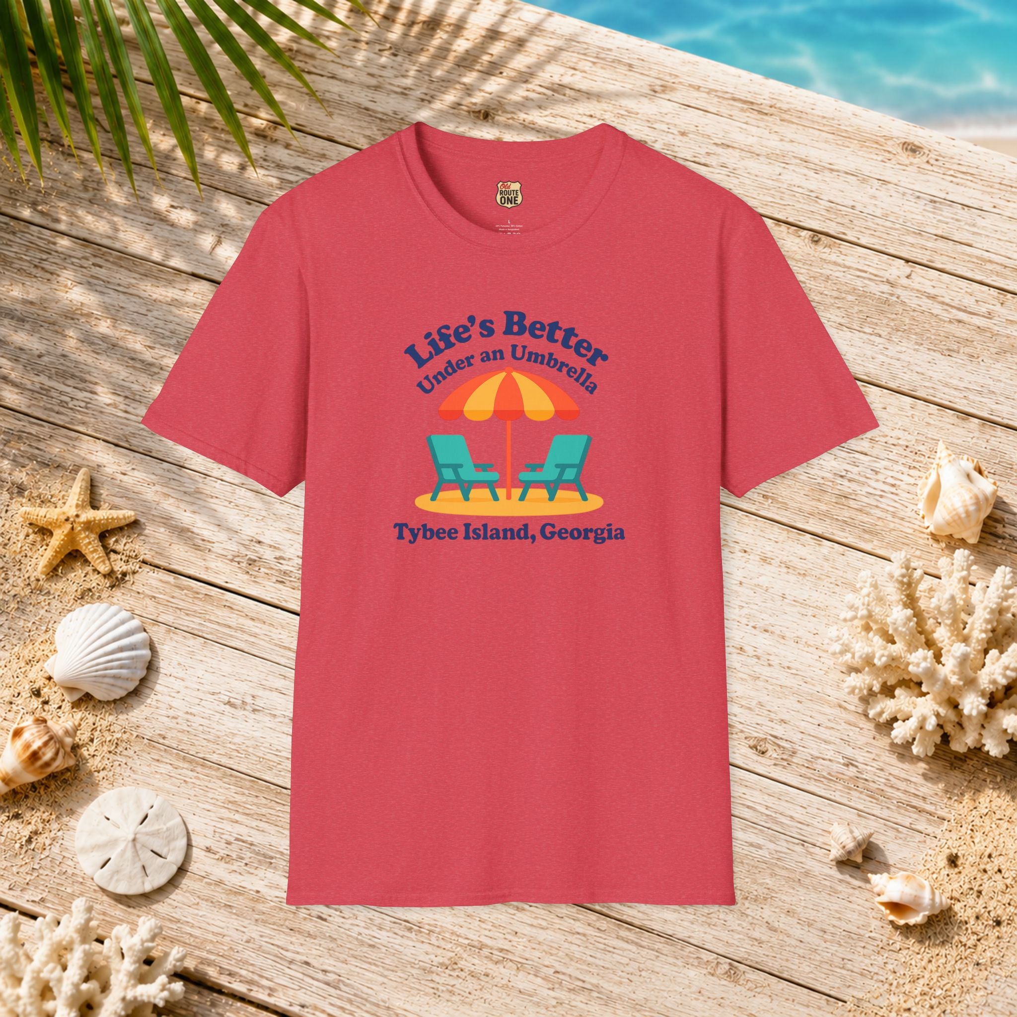 Life's Better Under an Umbrella Tybee Island tee