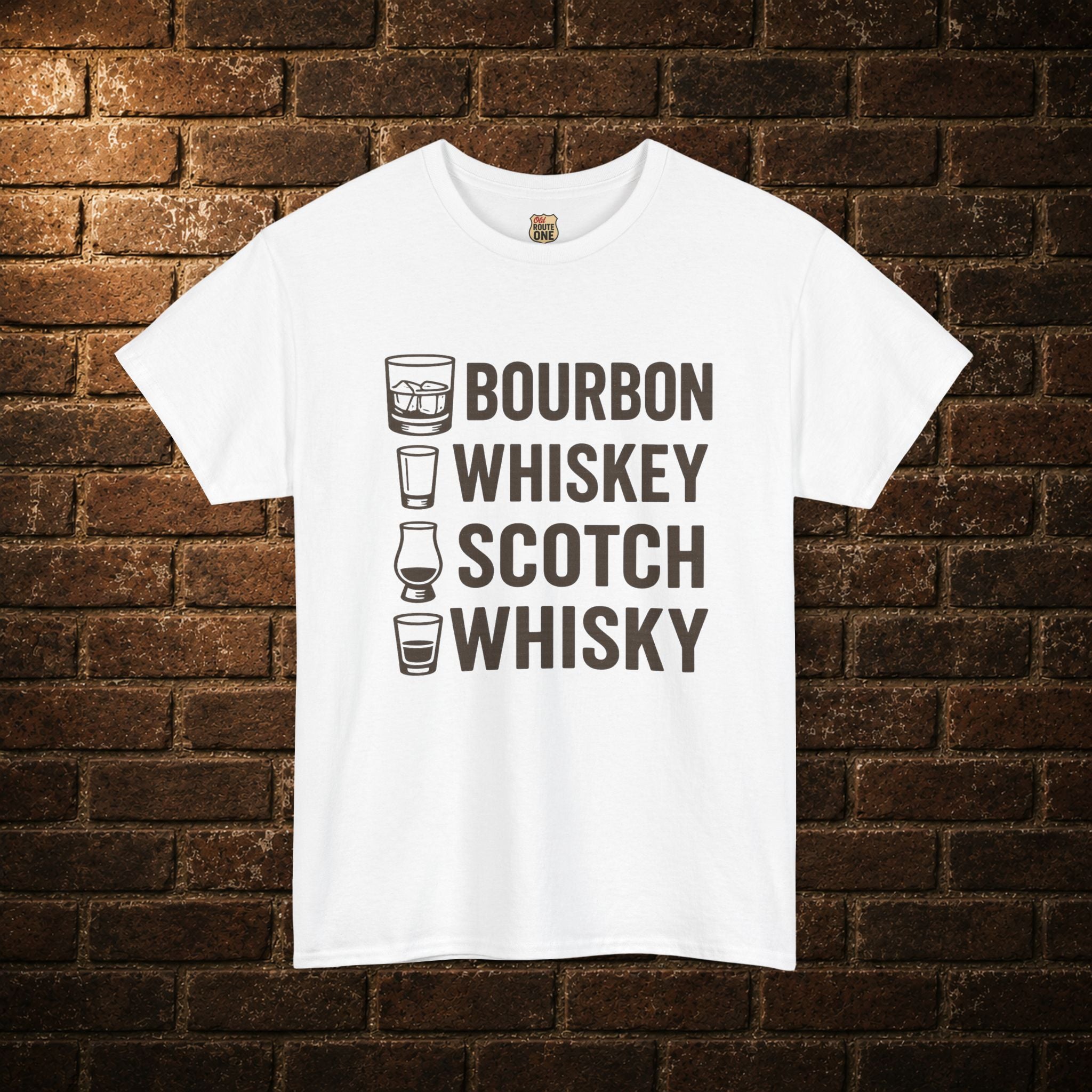 Bourbon Whiskey Scotch Whisky T-shirt