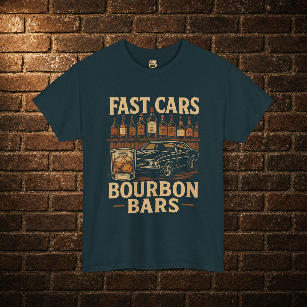 Fast Cars Bourbon Bars T-Shirt