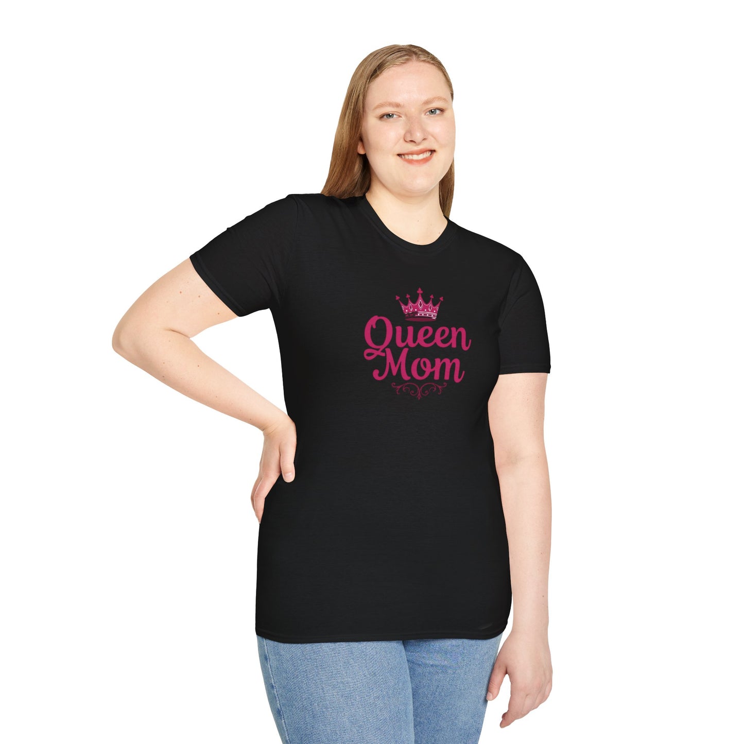 Queen Mom Tee Perfect Gift for Mom T-shirt Birthday Gift Mother's Day Gift for Her Women's Tshirt Gift