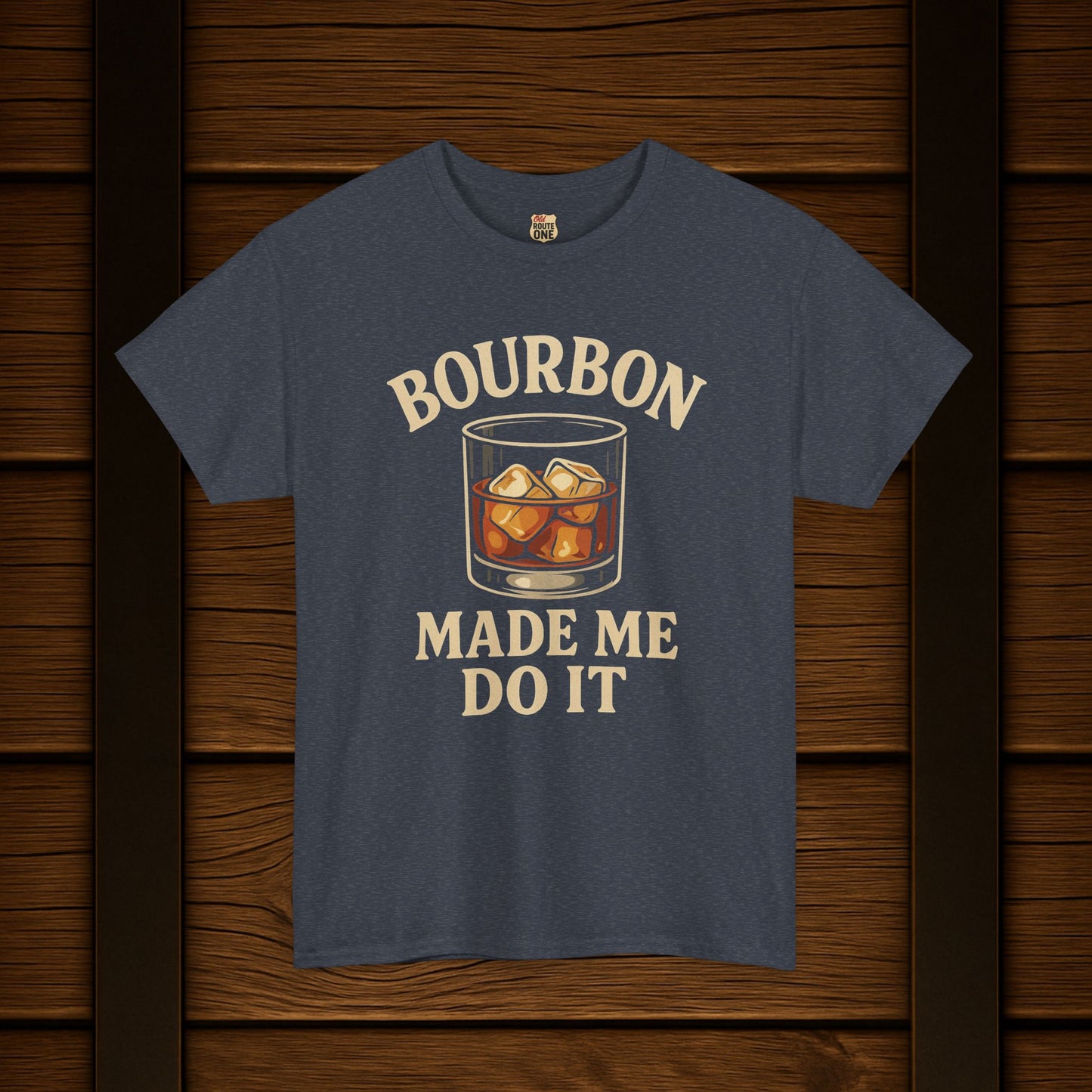 Bourbon Made Me Do It Tee - Barrel Proof Co.