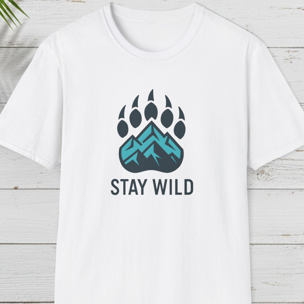 Stay Wild Mountain Emblem T-Shirt