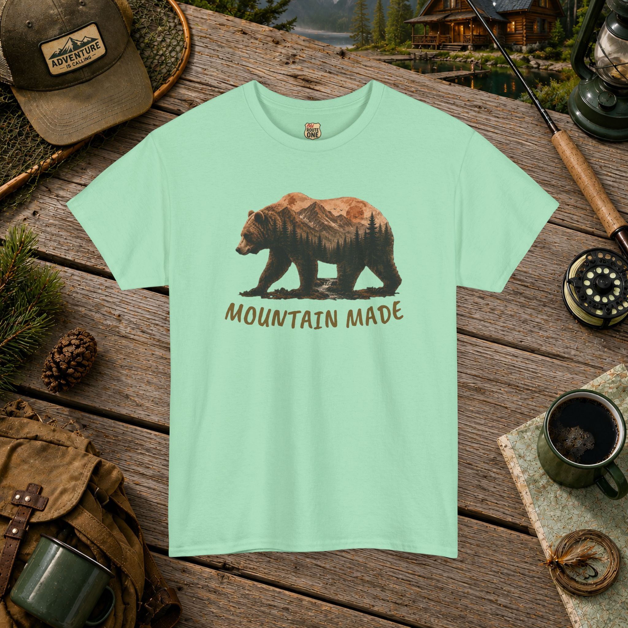 Mountain Made Bear T-shirt
