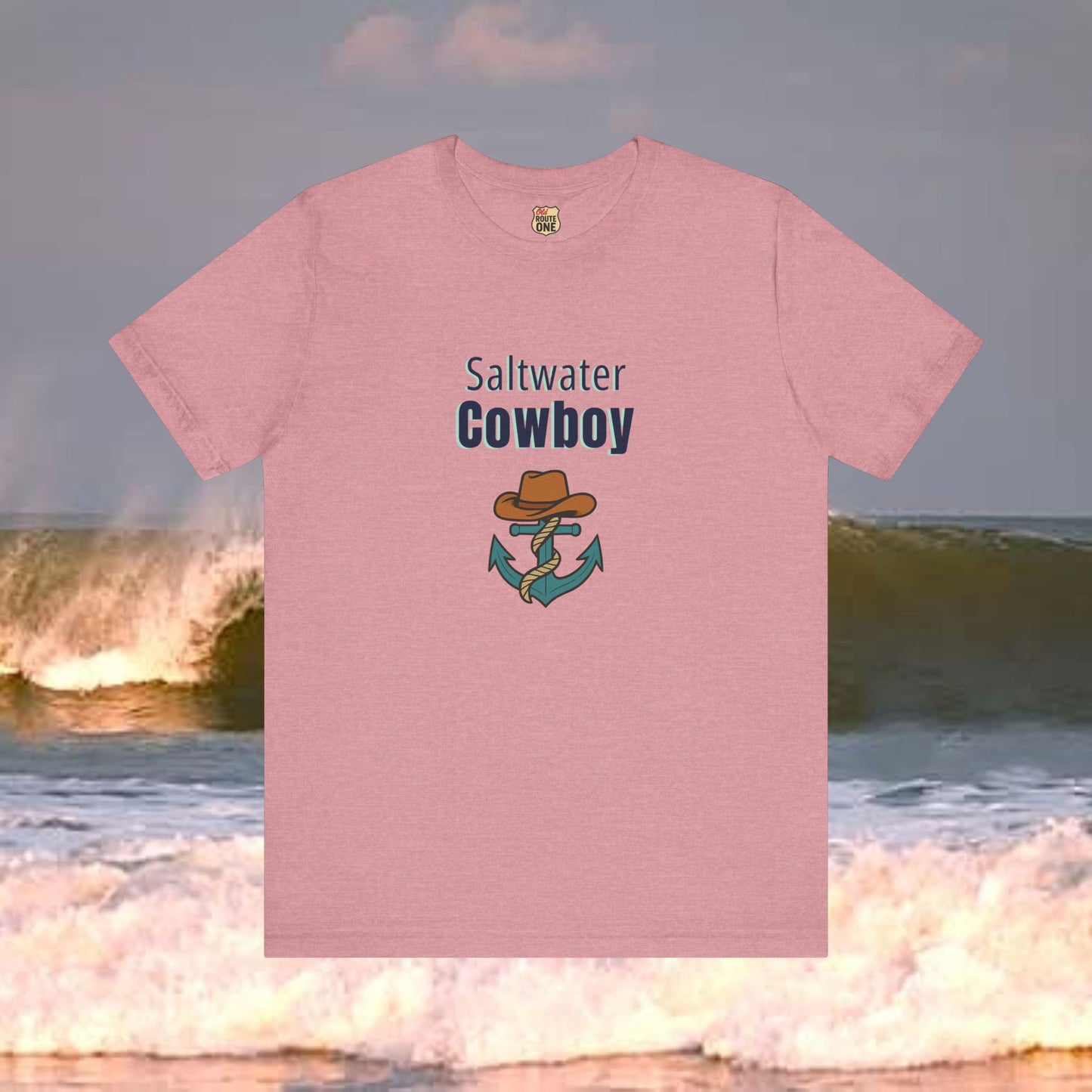 Saltwater Cowboy T-shirt - Coastal Freedom Collection