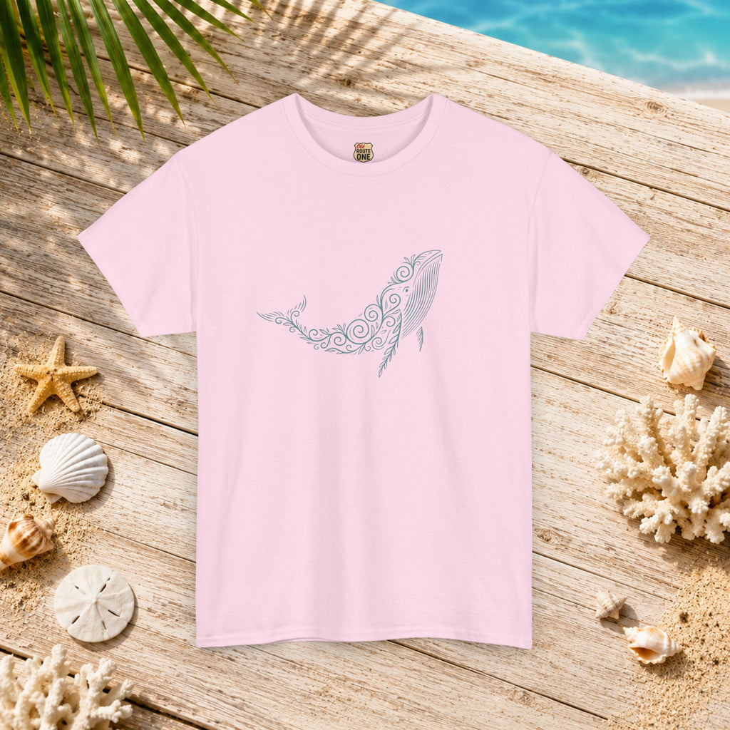 Whale Ocean Art T-shirt