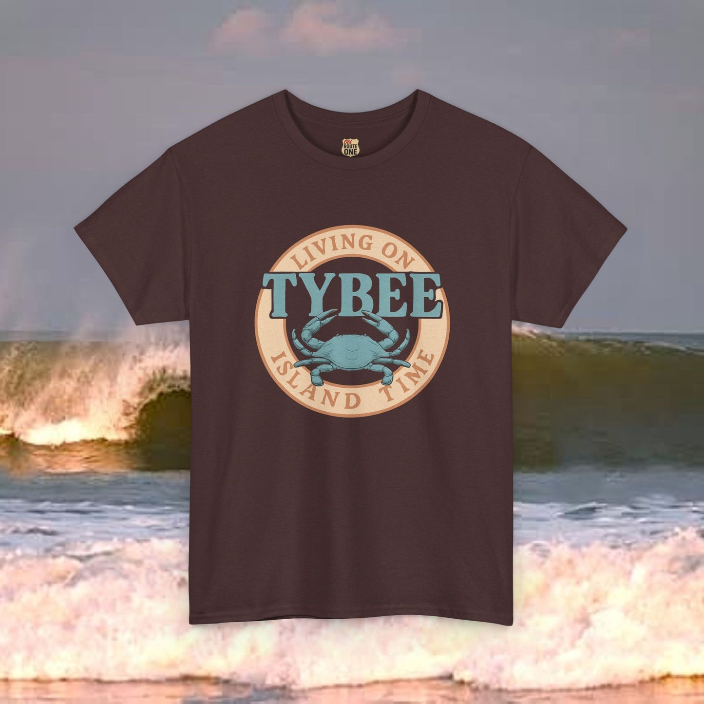 Tybee Island Living on Island Time , Everyday Tees, Gift for Him/Her, Comfortable Fashion, Eco-Friendly