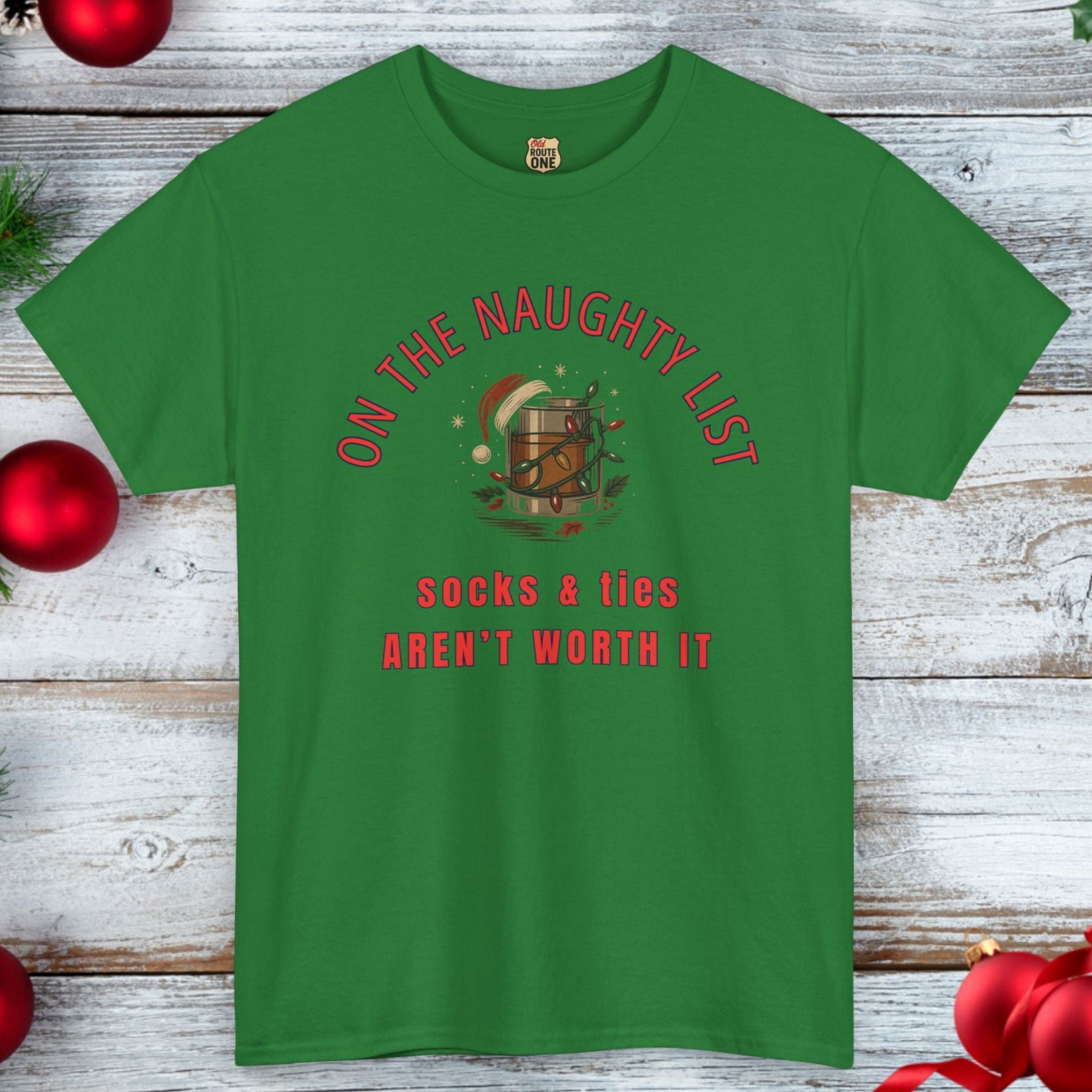 On the Naughty List - Holiday Cheer T-shirt