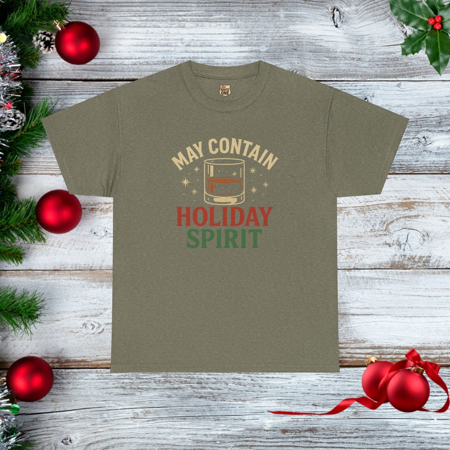 May Contain Holiday Spirit T-shirt