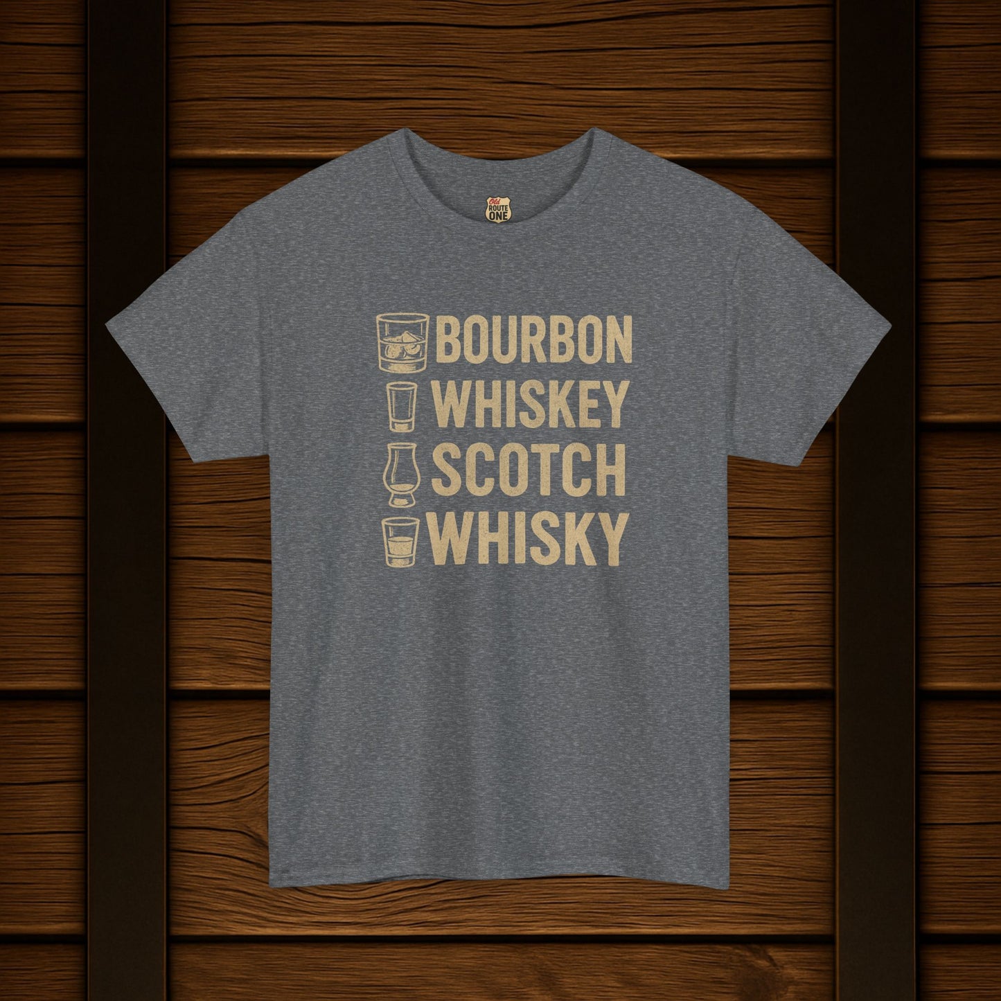 Bourbon Whiskey Scotch Whisky T-shirt
