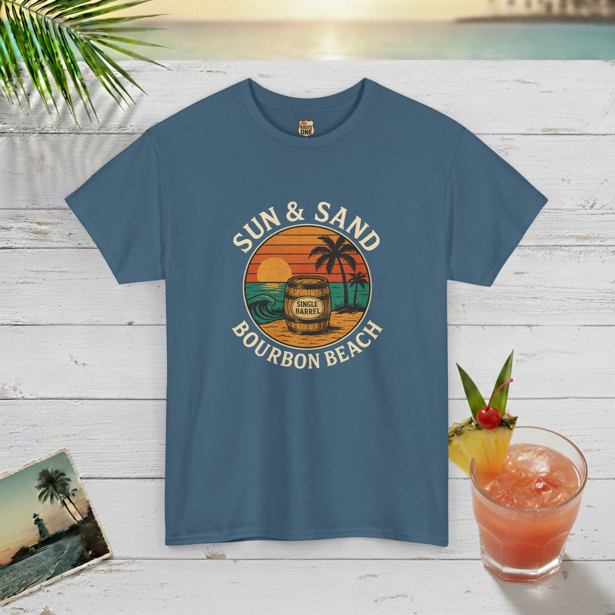 BOURBON BEACH SUN & SAND T-shirt