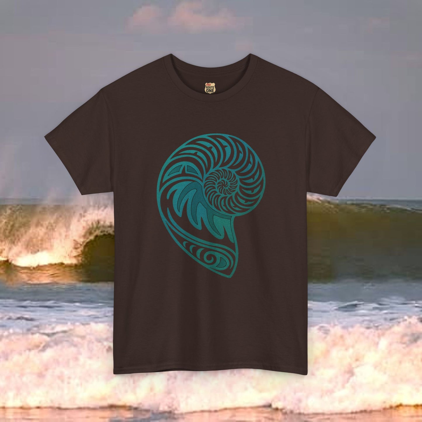 Tee - Tribal Art Nautilus Shell Shirt