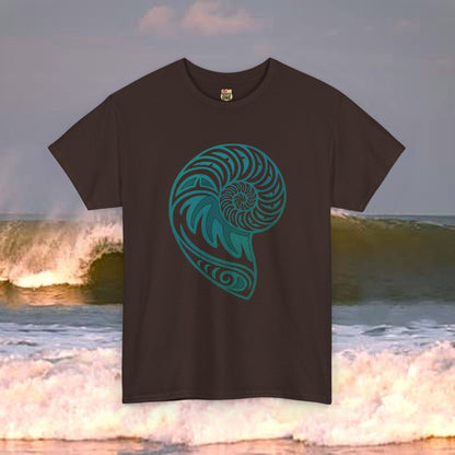 Tee - Tribal Art Nautilus Shell Shirt