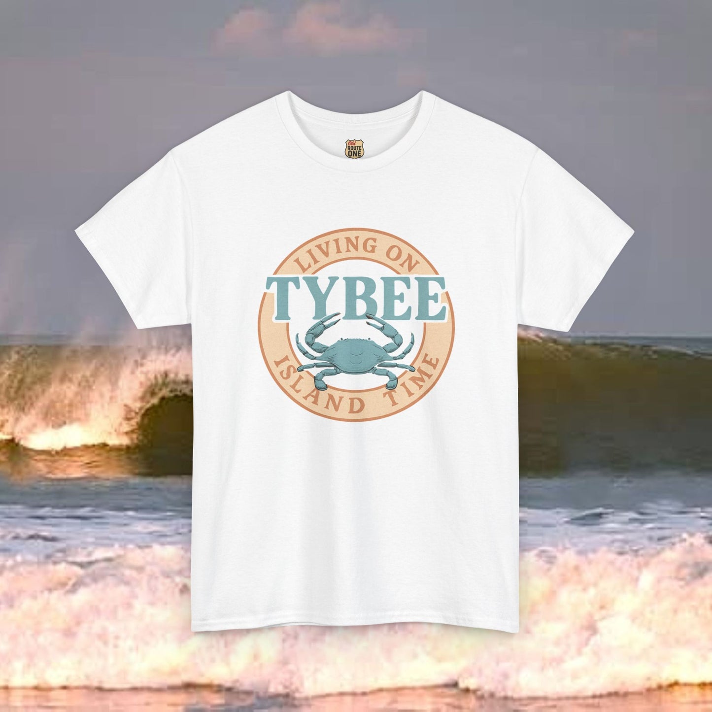 Tybee Island Living on Island Time , Everyday Tees, Gift for Him/Her, Comfortable Fashion, Eco-Friendly