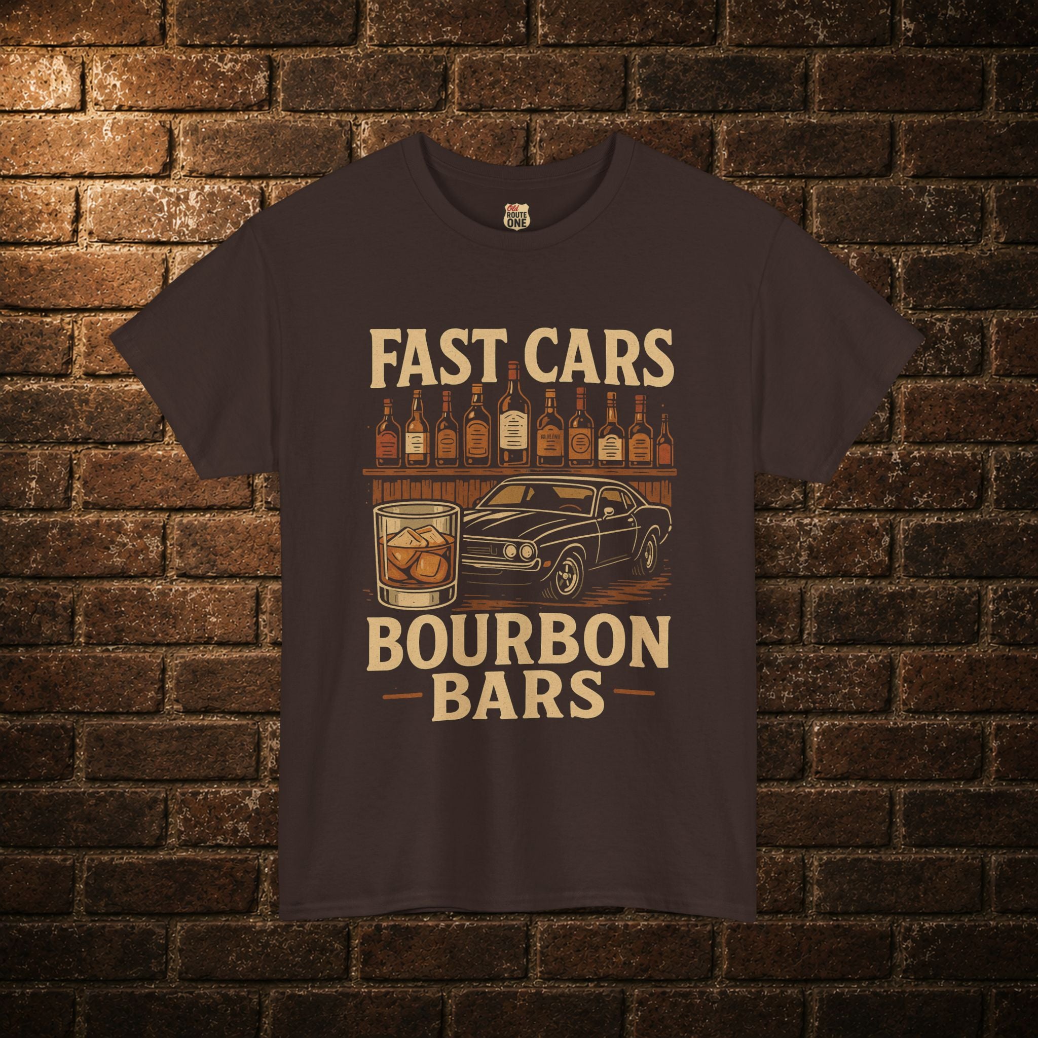 Fast Cars Bourbon Bars T-Shirt