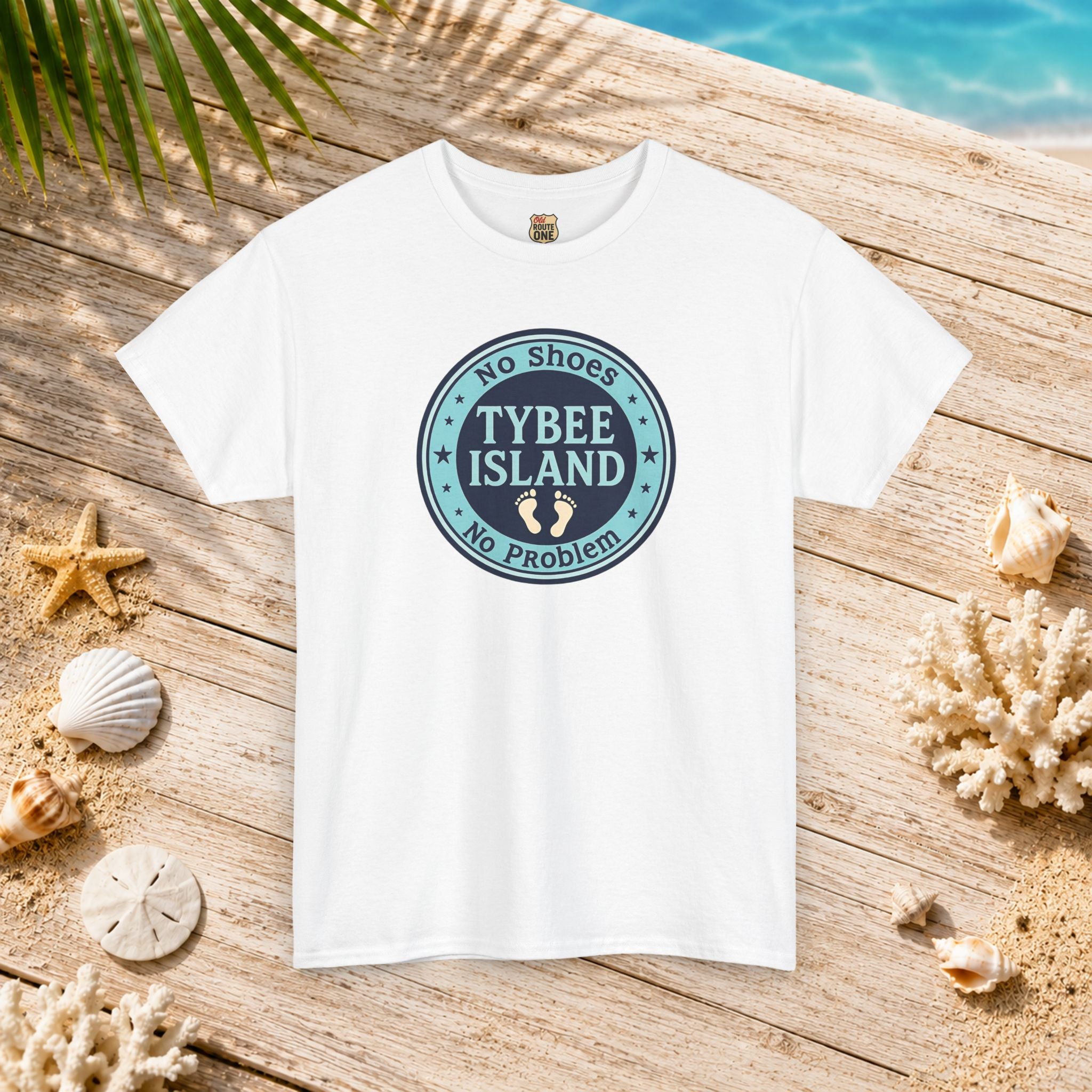 Tybee Island No Shoes No Problem , Everyday Tees