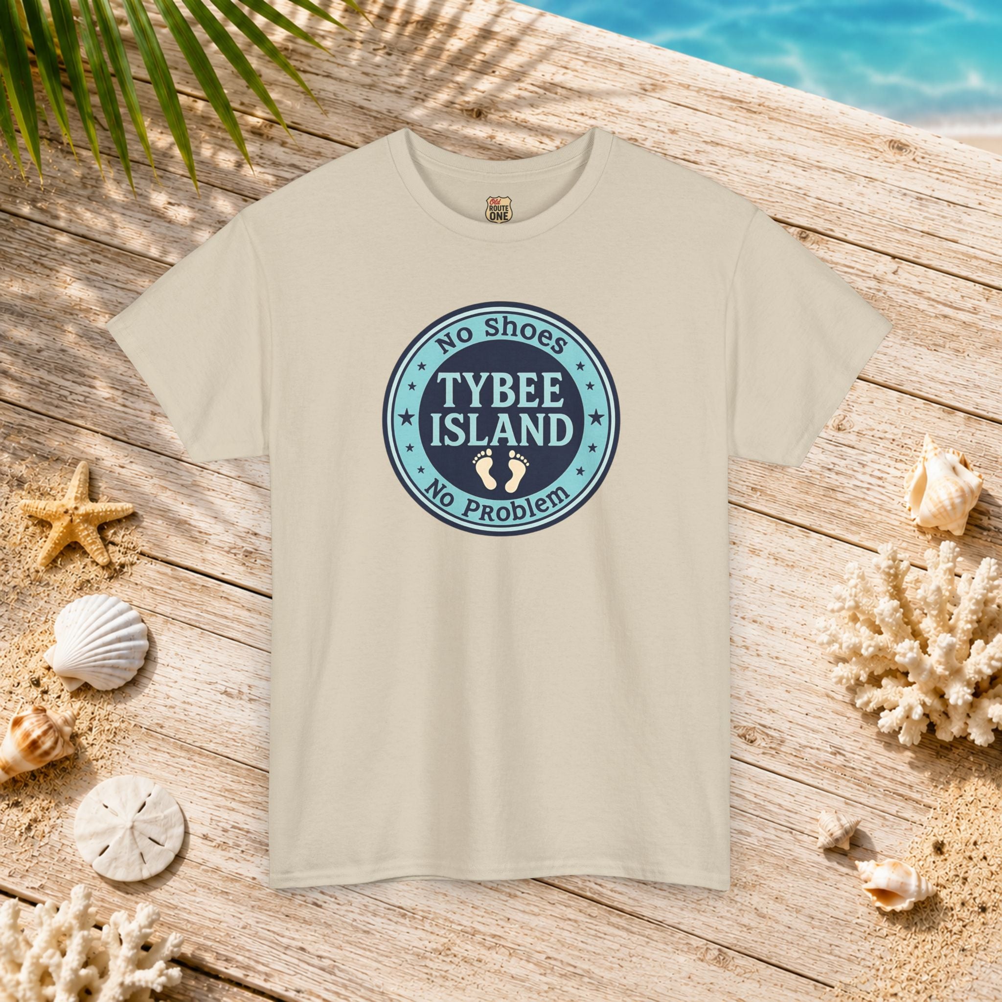 Tybee Island No Shoes No Problem , Everyday Tees