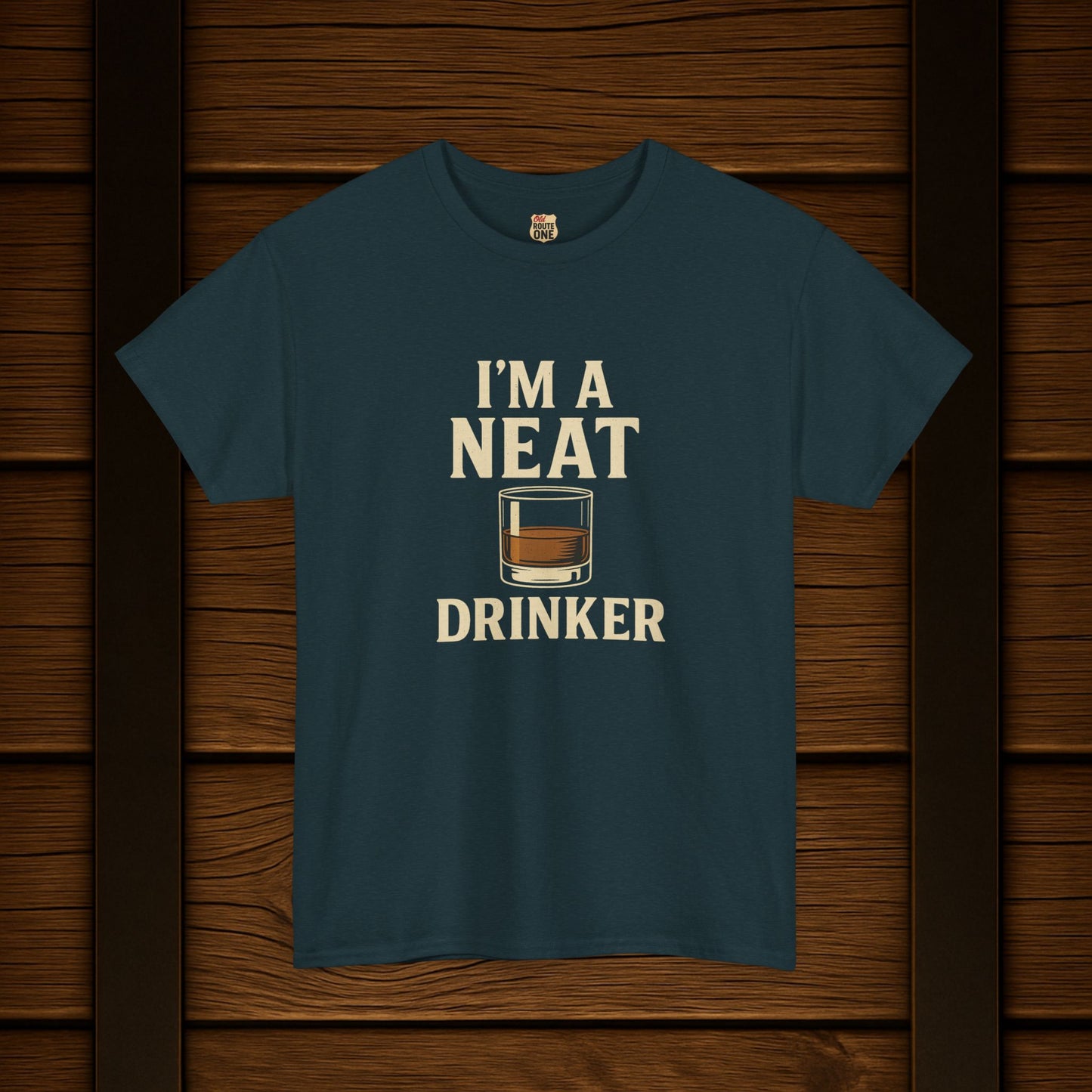 NEW Neat Drinker Bourbon T-shirt