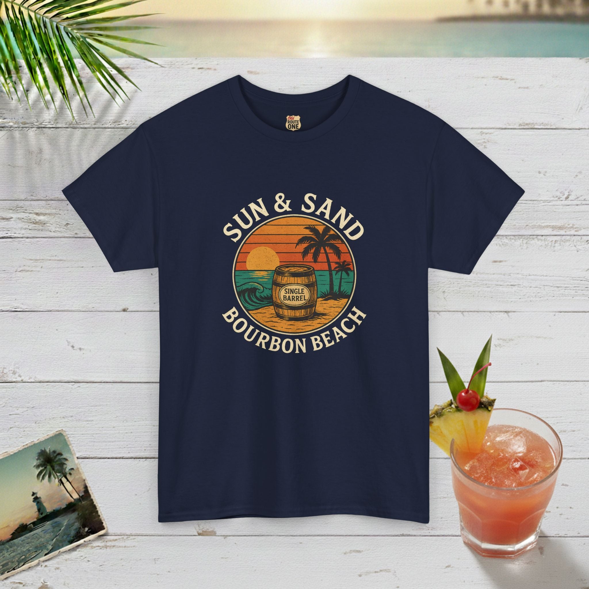 BOURBON BEACH SUN & SAND T-shirt