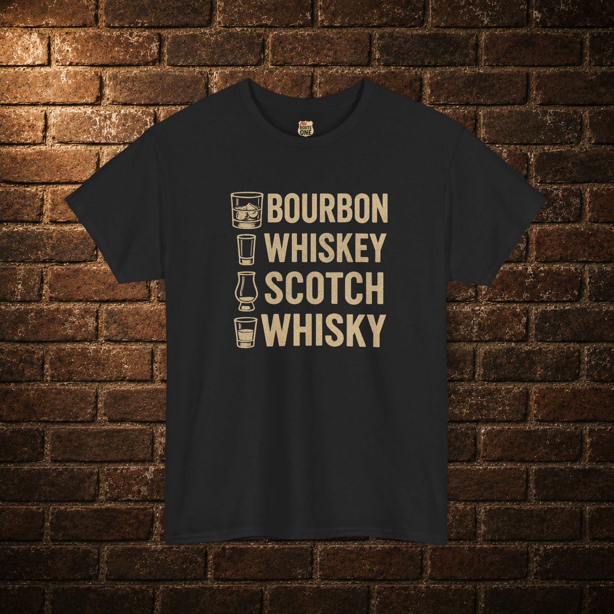 Bourbon Whiskey Scotch Whisky T-shirt