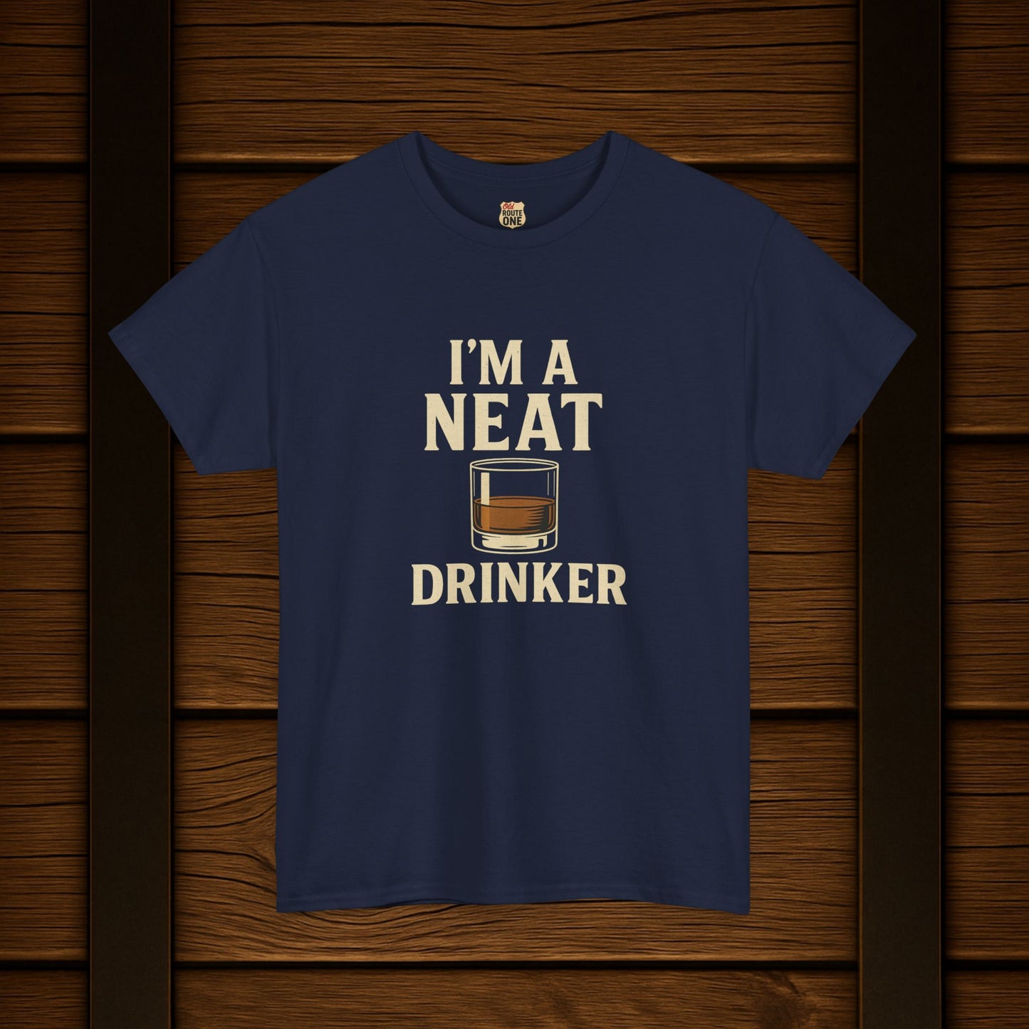 NEW Neat Drinker Bourbon T-shirt