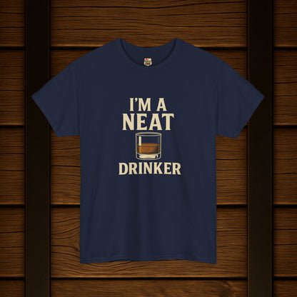 NEW Neat Drinker Bourbon T-shirt
