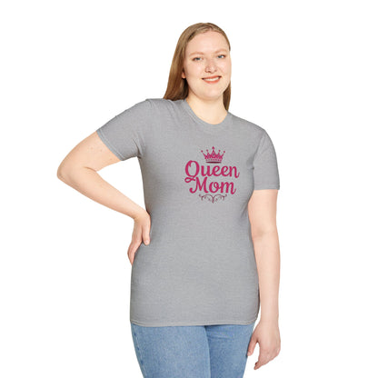 Queen Mom Tee Perfect Gift for Mom T-shirt Birthday Gift Mother's Day Gift for Her Women's Tshirt Gift