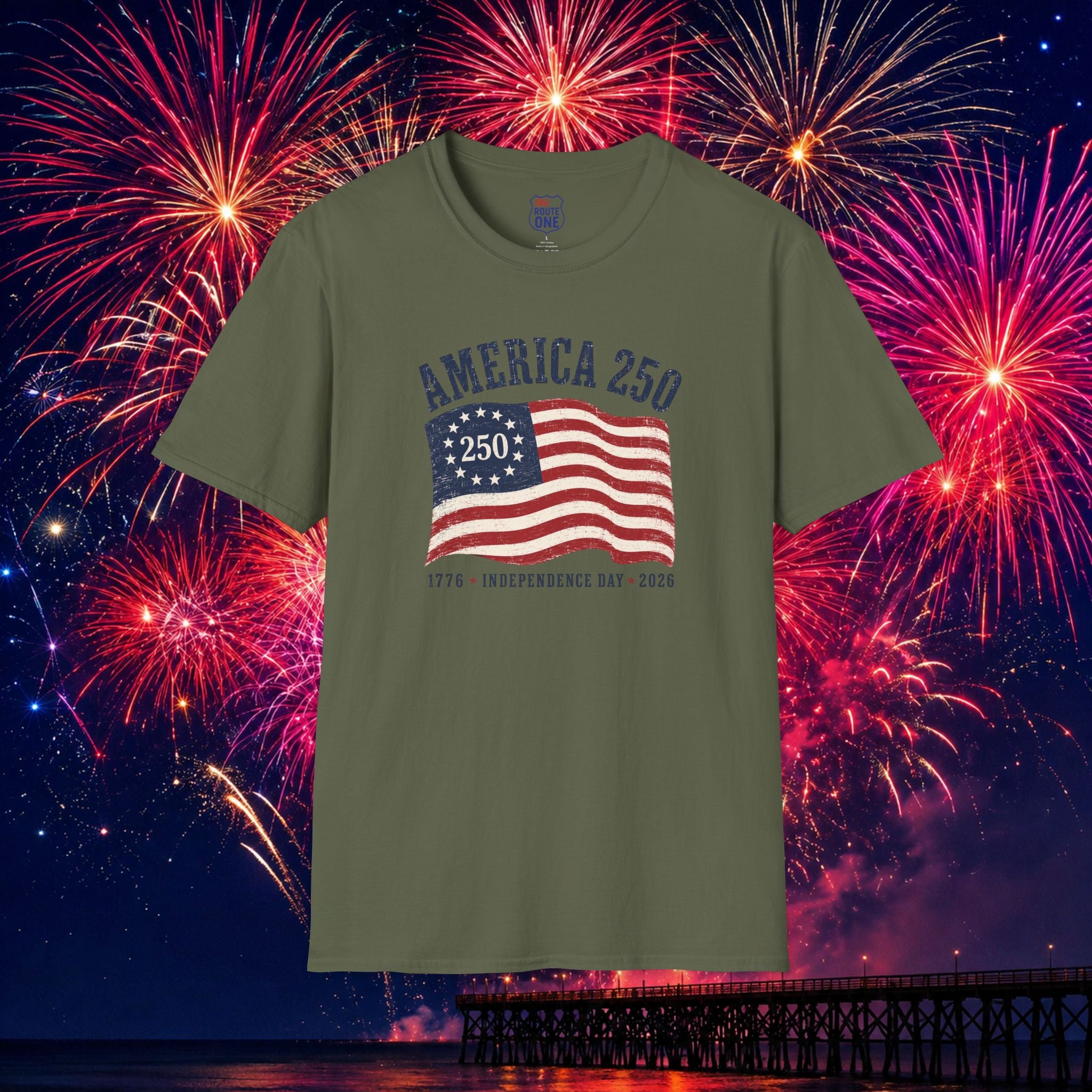 America 250 flag T-Shirt