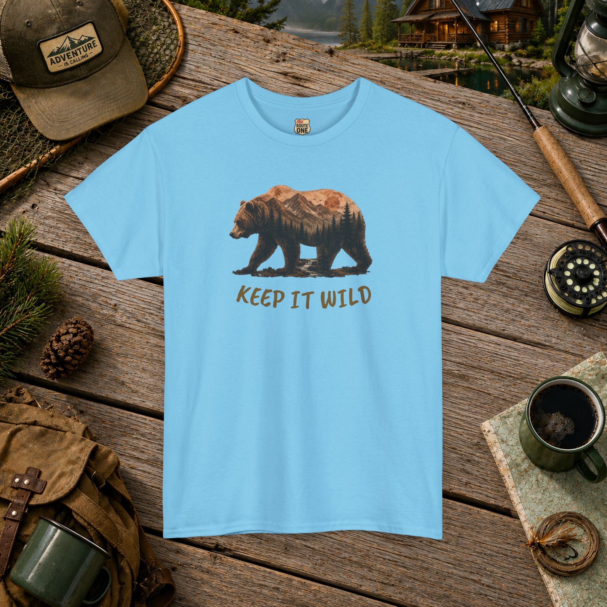 Keep It Wild Mountain Bear T-shirt