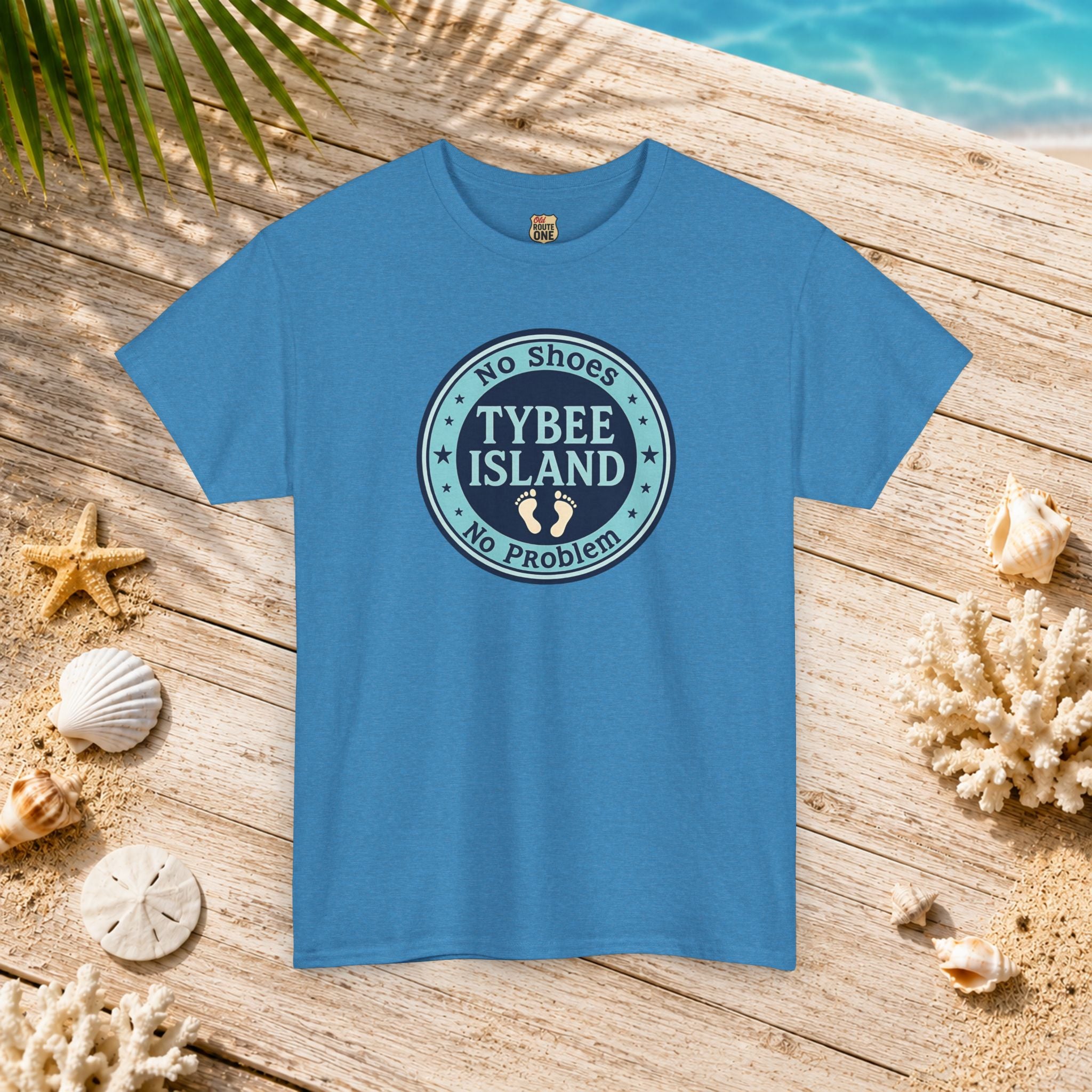 Tybee Island No Shoes No Problem , Everyday Tees