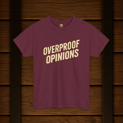 NEW Overproof Opinions Bourbon T-shirt