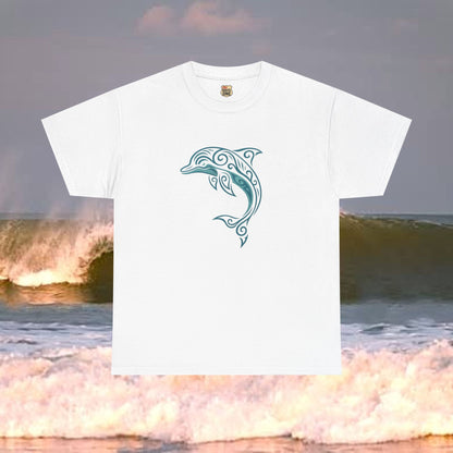 Dolphin Tee Ocean Art Design