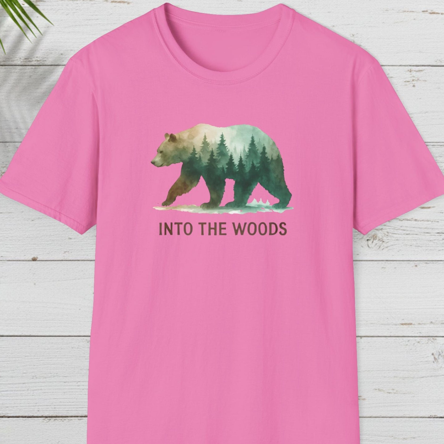 Forest Bear Silhouette T-Shirt