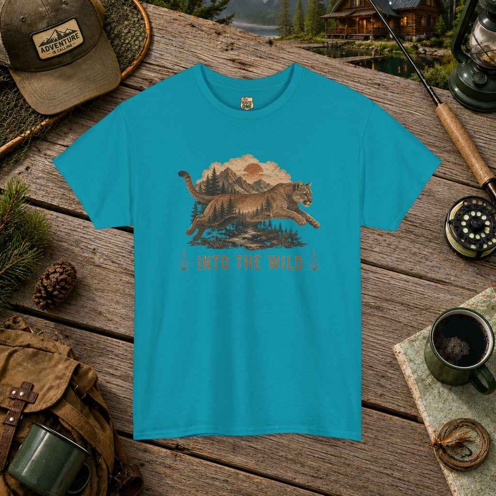 Into The Wild Mountain Lion T-Shirt