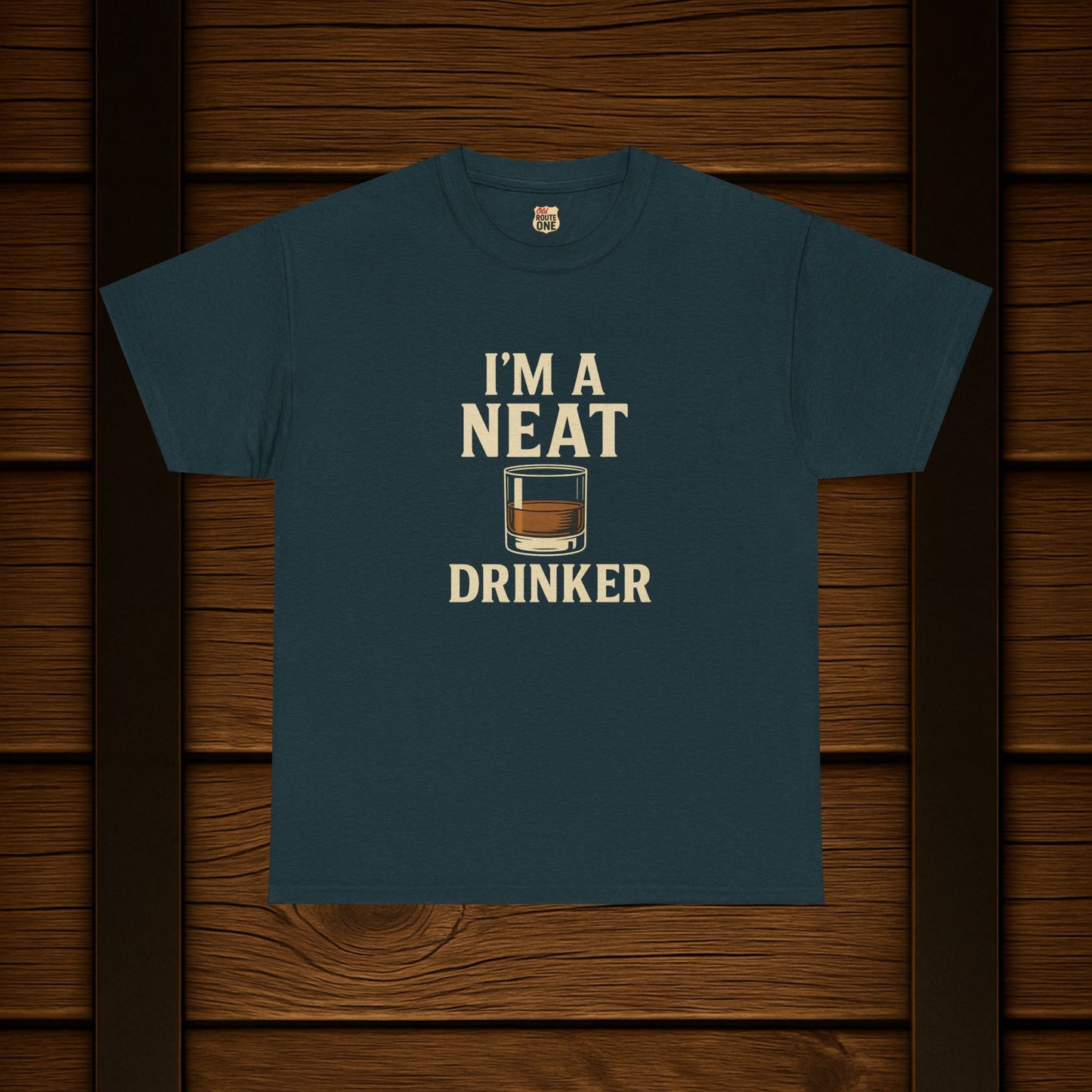 NEW Neat Drinker Bourbon T-shirt