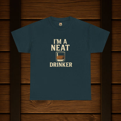 NEW Neat Drinker Bourbon T-shirt