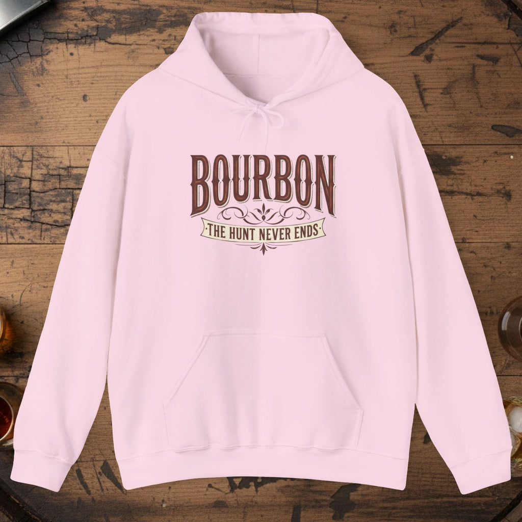 Bourbon The Hunt Never Ends Hoodie