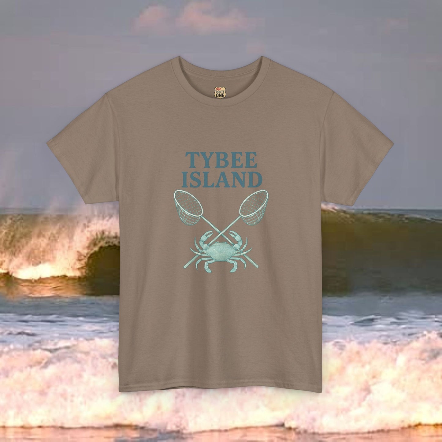 Tybee Island Crab Nets, Everyday Tees, Gift for Him/Her, Comfortable Fashion, Eco-Friendly