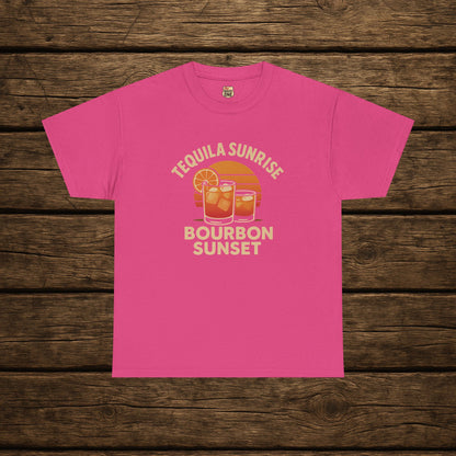 Tequila Sunrise Bourbon Sunset T-shirt
