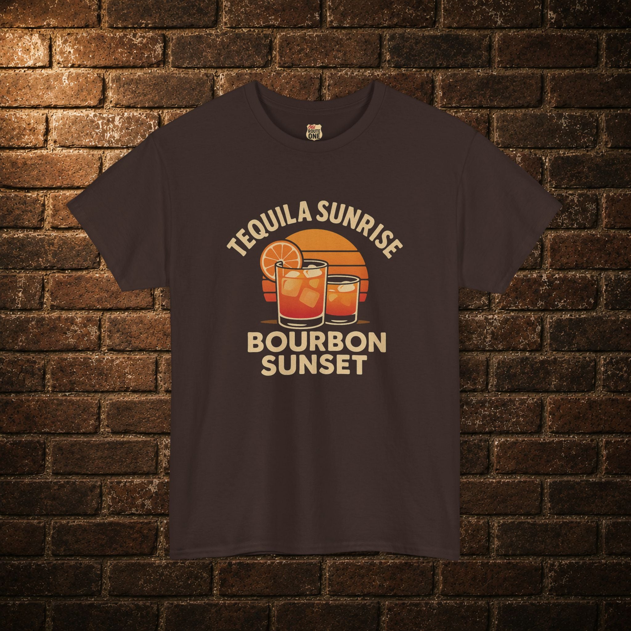 Tequila Sunrise Bourbon Sunset T-shirt