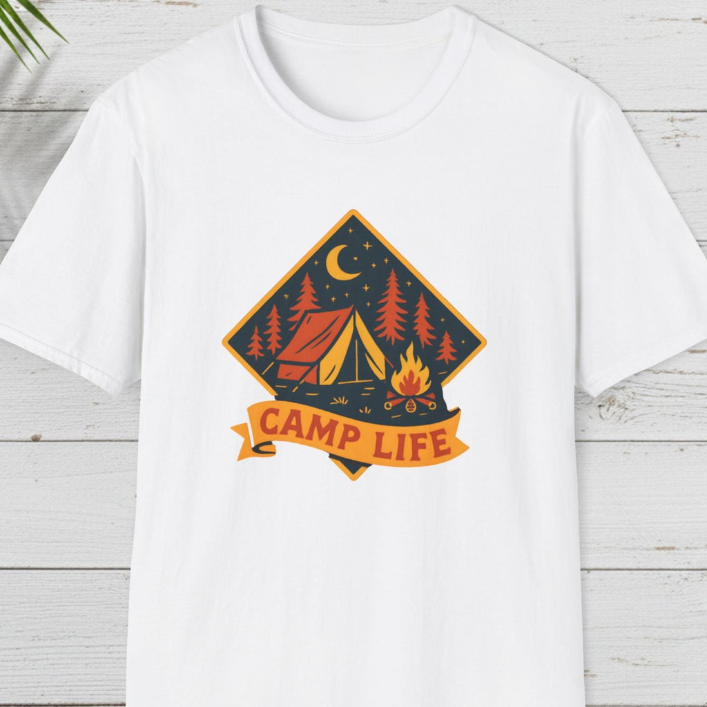 Camping Night Campfire T-Shirt