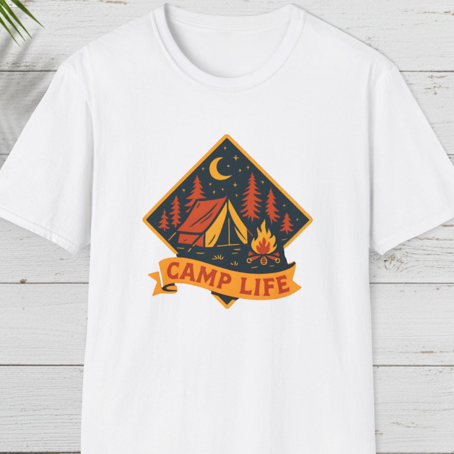 Camping Night Campfire T-Shirt