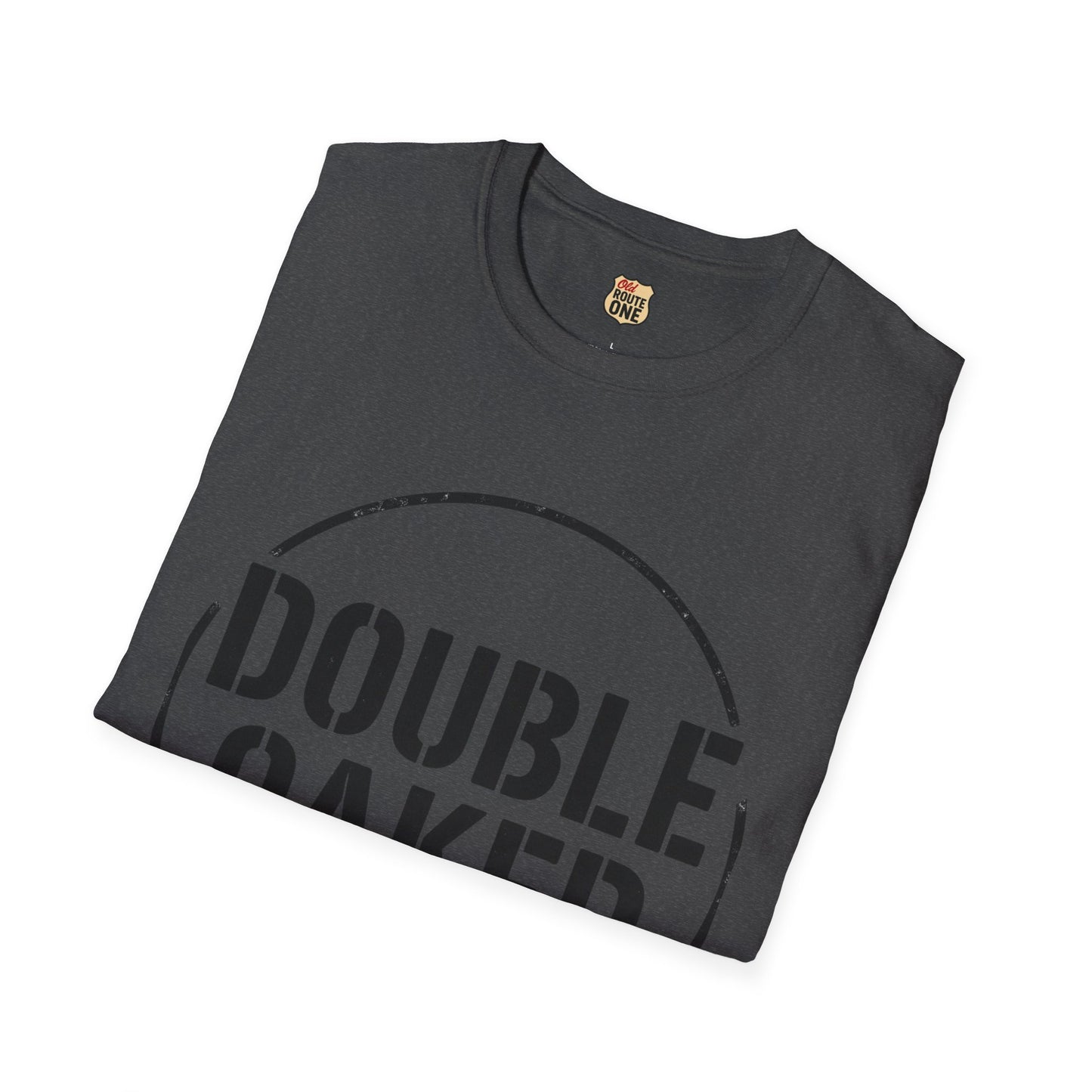 DOUBLE OAKED, Bourbon, Graphic T-shirt, Tee, Casual Gift, Unisex Apparel