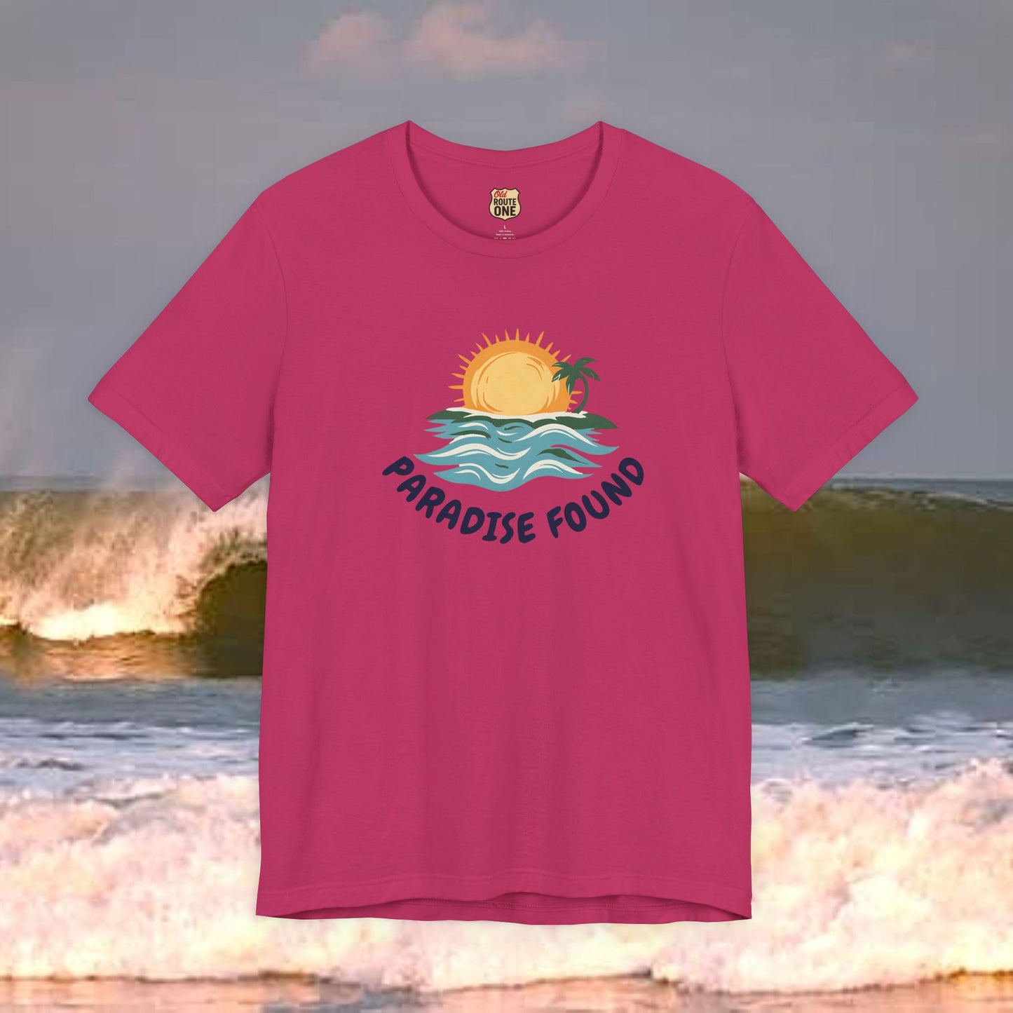 Paradise Found Sunrise over the Waves T-shirt