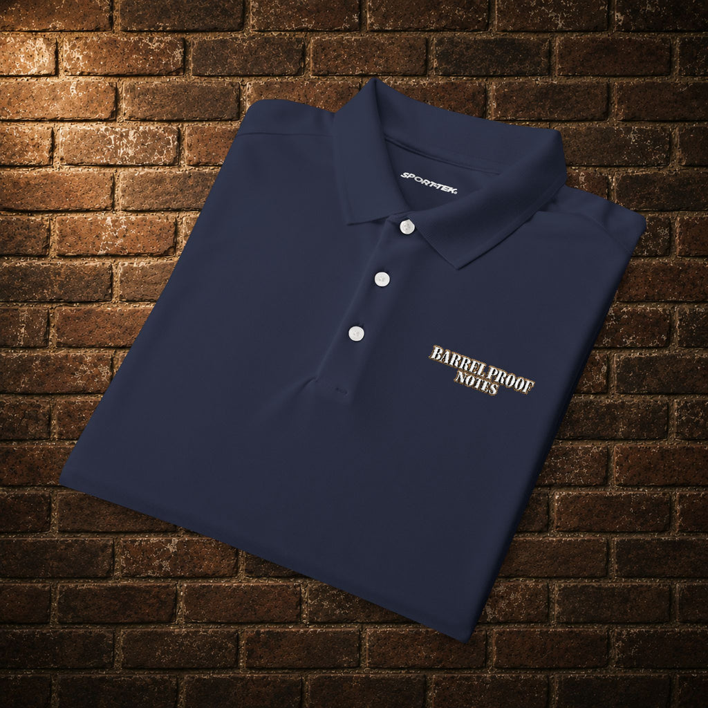 Men's Embroidered Patrol Polo — "Respect the Badge" Law Enforcement Duty Shirt