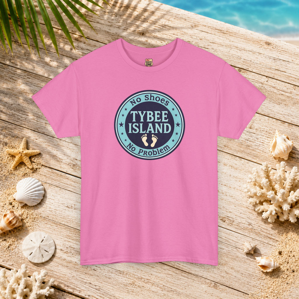 Tybee Island No Shoes No Problem , Everyday Tees