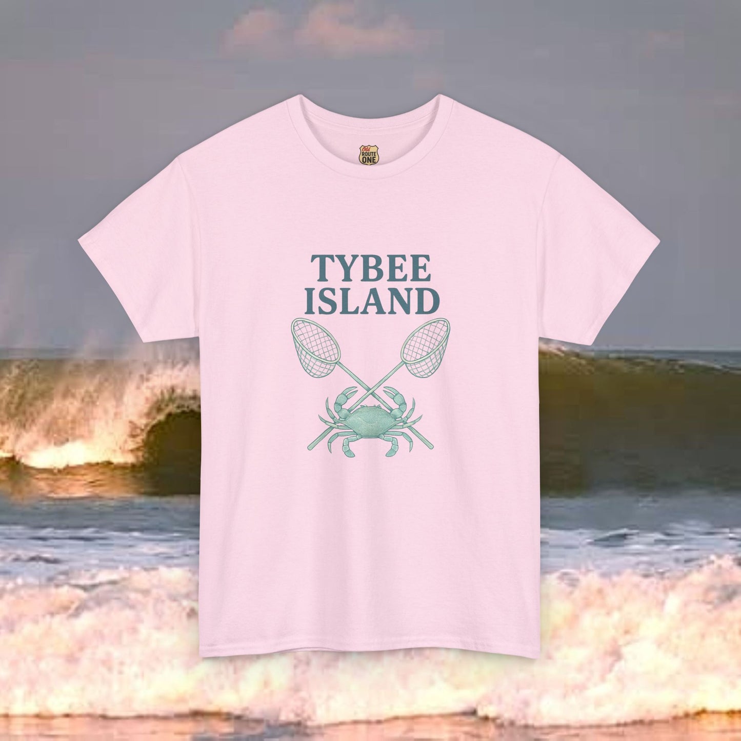 Tybee Island Crab Nets, Everyday Tees, Gift for Him/Her, Comfortable Fashion, Eco-Friendly