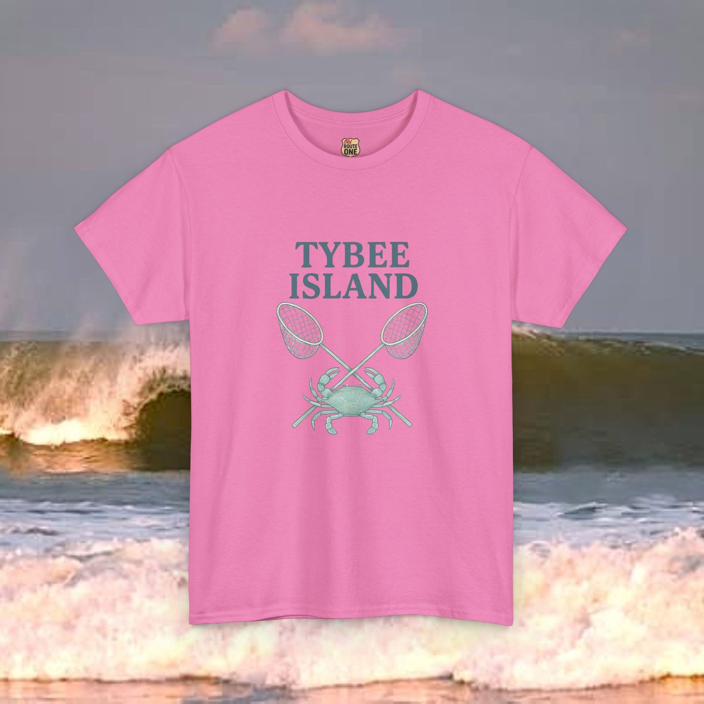 Tybee Island Crab Nets, Everyday Tees, Gift for Him/Her, Comfortable Fashion, Eco-Friendly